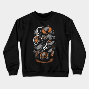 Headphone T-Shirt Design Crewneck Sweatshirt